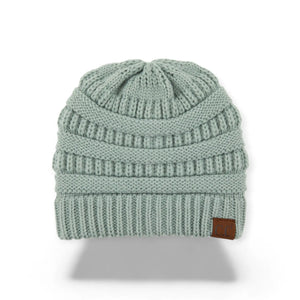 C.C® Popular Cable - Knit Beanie – Unisex Warm Winter Hat, Soft Acrylic, One Size (Men/Women/Teens) - Truly Contagious