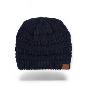 C.C® Popular Cable - Knit Beanie – Unisex Warm Winter Hat, Soft Acrylic, One Size (Men/Women/Teens) - Truly Contagious