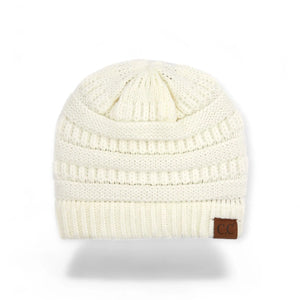 C.C® Popular Cable - Knit Beanie – Unisex Warm Winter Hat, Soft Acrylic, One Size (Men/Women/Teens) - Truly Contagious