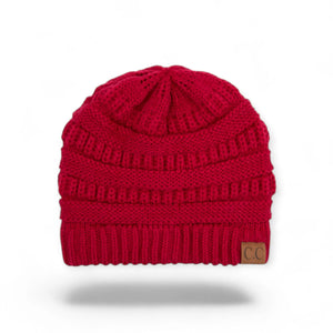 C.C® Popular Cable - Knit Beanie – Unisex Warm Winter Hat, Soft Acrylic, One Size (Men/Women/Teens) - Truly Contagious