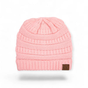 C.C® Popular Cable - Knit Beanie – Unisex Warm Winter Hat, Soft Acrylic, One Size (Men/Women/Teens) - Truly Contagious