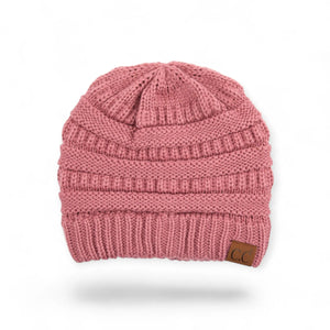 C.C® Popular Cable - Knit Beanie – Unisex Warm Winter Hat, Soft Acrylic, One Size (Men/Women/Teens) - Truly Contagious