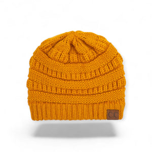 C.C® Popular Cable - Knit Beanie – Unisex Warm Winter Hat, Soft Acrylic, One Size (Men/Women/Teens) - Truly Contagious