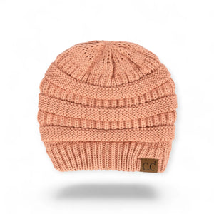 C.C® Popular Cable - Knit Beanie – Unisex Warm Winter Hat, Soft Acrylic, One Size (Men/Women/Teens) - Truly Contagious
