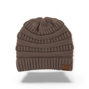 C.C® Popular Cable - Knit Beanie – Unisex Warm Winter Hat, Soft Acrylic, One Size (Men/Women/Teens) - Truly Contagious