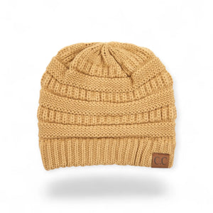 C.C® Popular Cable - Knit Beanie – Unisex Warm Winter Hat, Soft Acrylic, One Size (Men/Women/Teens) - Truly Contagious