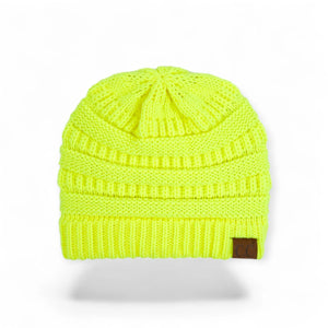C.C® Popular Cable - Knit Beanie – Unisex Warm Winter Hat, Soft Acrylic, One Size (Men/Women/Teens) - Truly Contagious