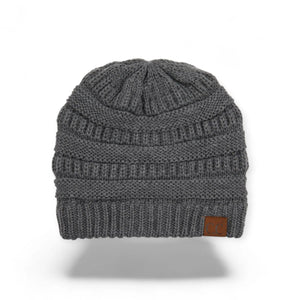 C.C® Popular Cable - Knit Beanie – Unisex Warm Winter Hat, Soft Acrylic, One Size (Men/Women/Teens) - Truly Contagious