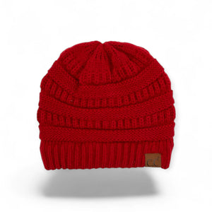 C.C® Popular Cable - Knit Beanie – Unisex Warm Winter Hat, Soft Acrylic, One Size (Men/Women/Teens) - Truly Contagious