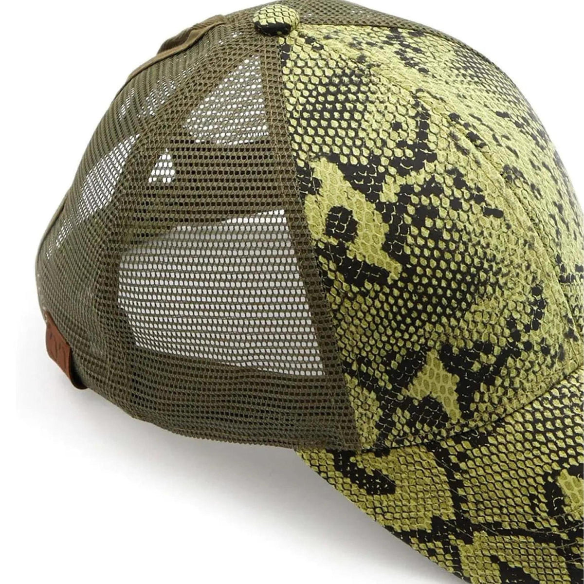 CC Popular Pattern Messy Bun Pony Cap Women, Teens and Kids Trucker Hats - Truly Contagious