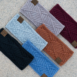 CC Quality Diagonal Pattern Head Wrap - Truly Contagious