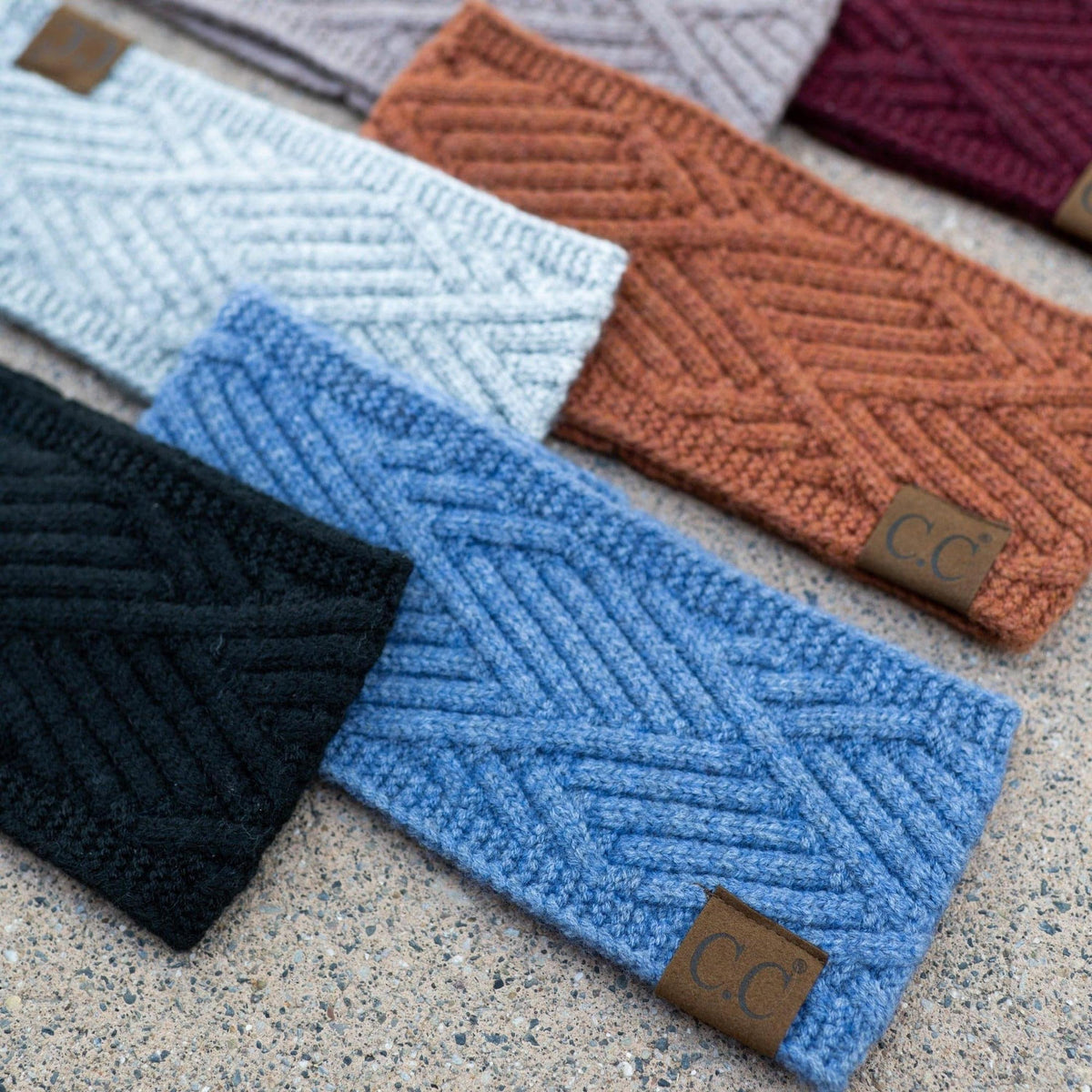 CC Quality Diagonal Pattern Head Wrap - Truly Contagious