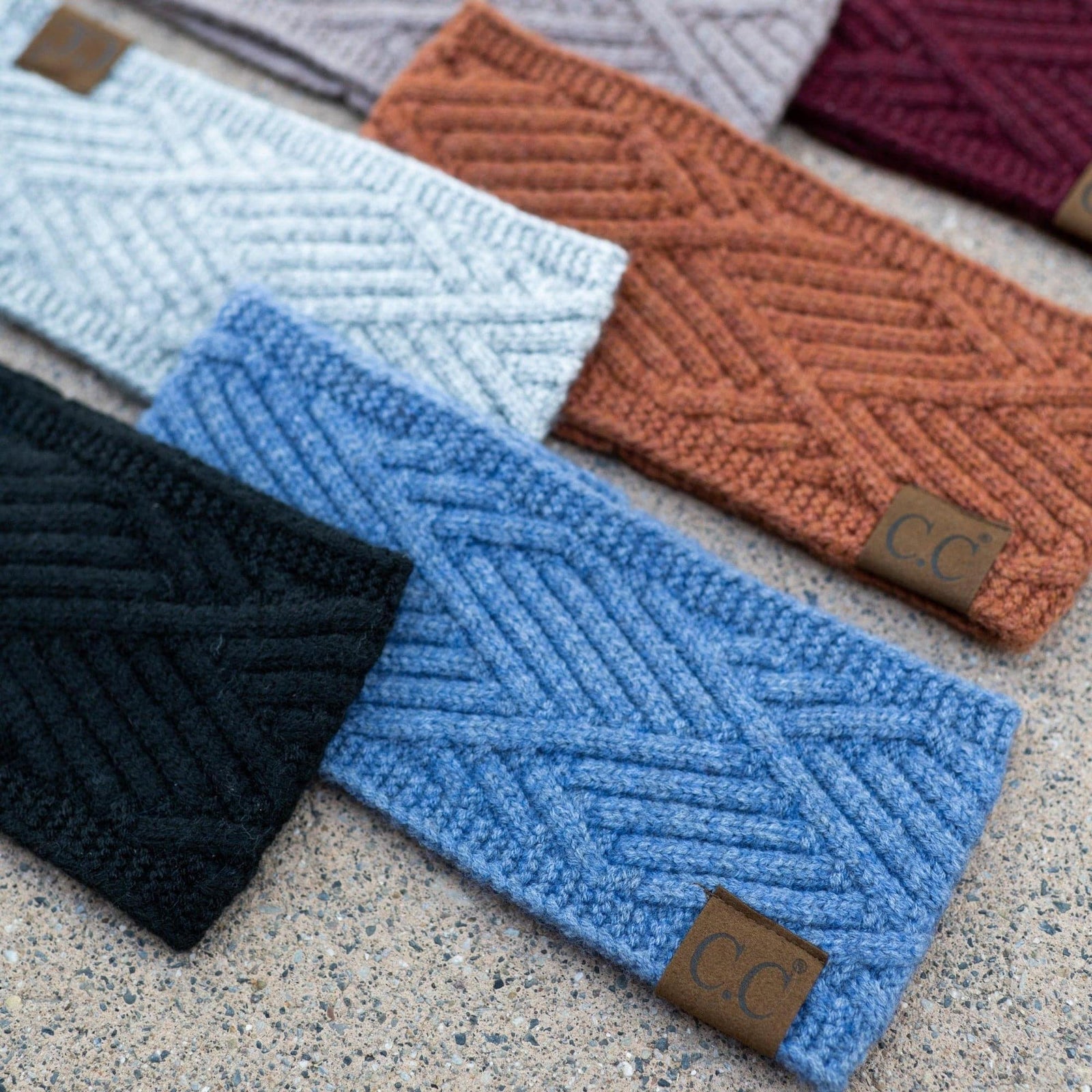 CC Quality Diagonal Pattern Head Wrap - Truly Contagious