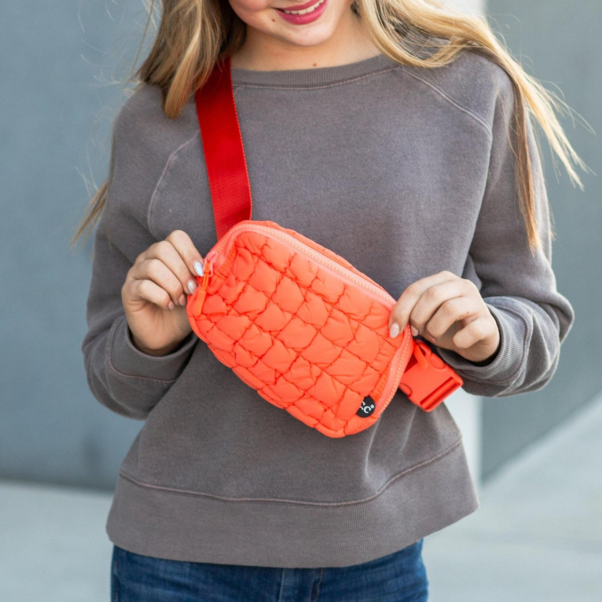 CC Quilted Puffer Belt Bag Fanny Pack - Truly Contagious