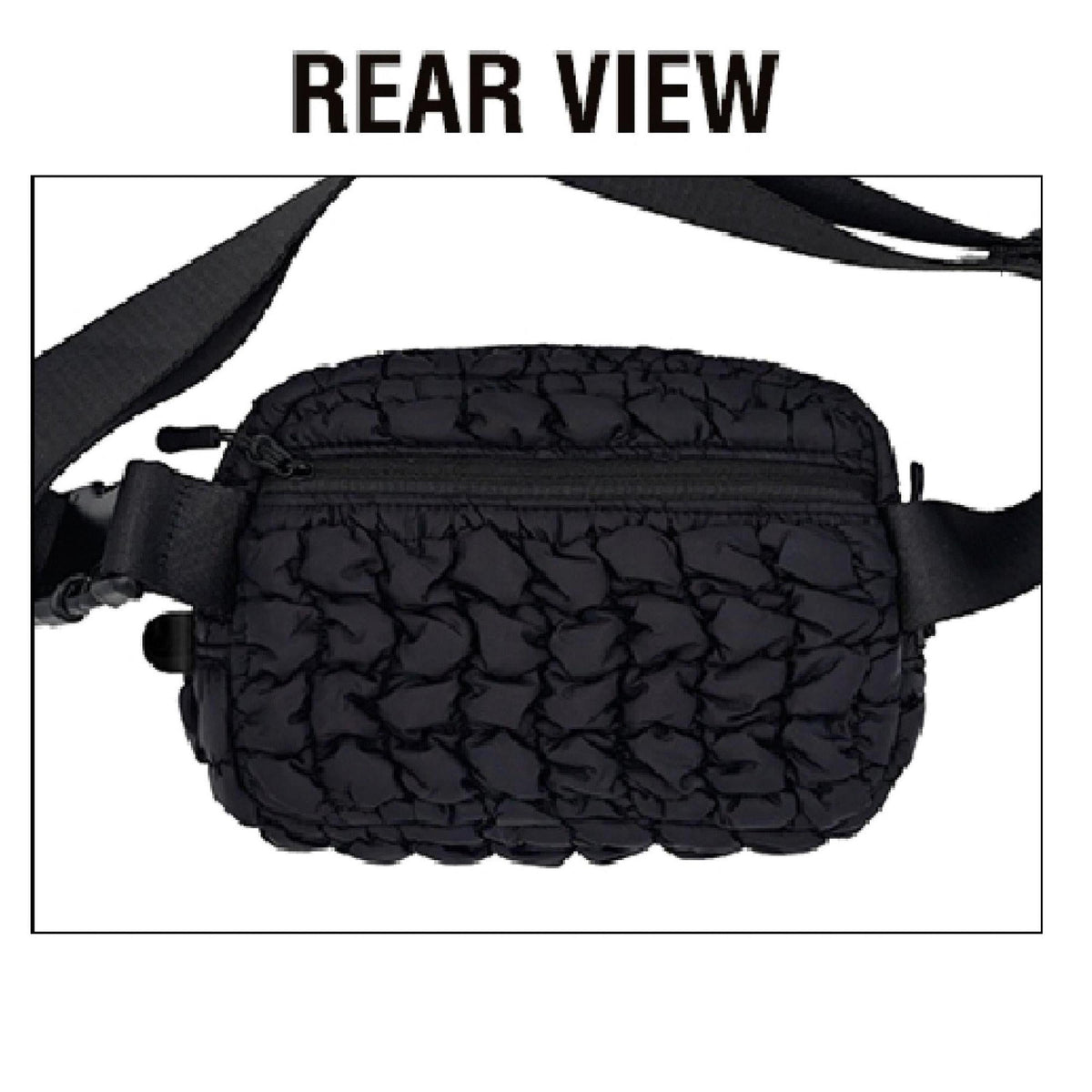 CC Quilted Puffer Belt Bag Fanny Pack - Truly Contagious