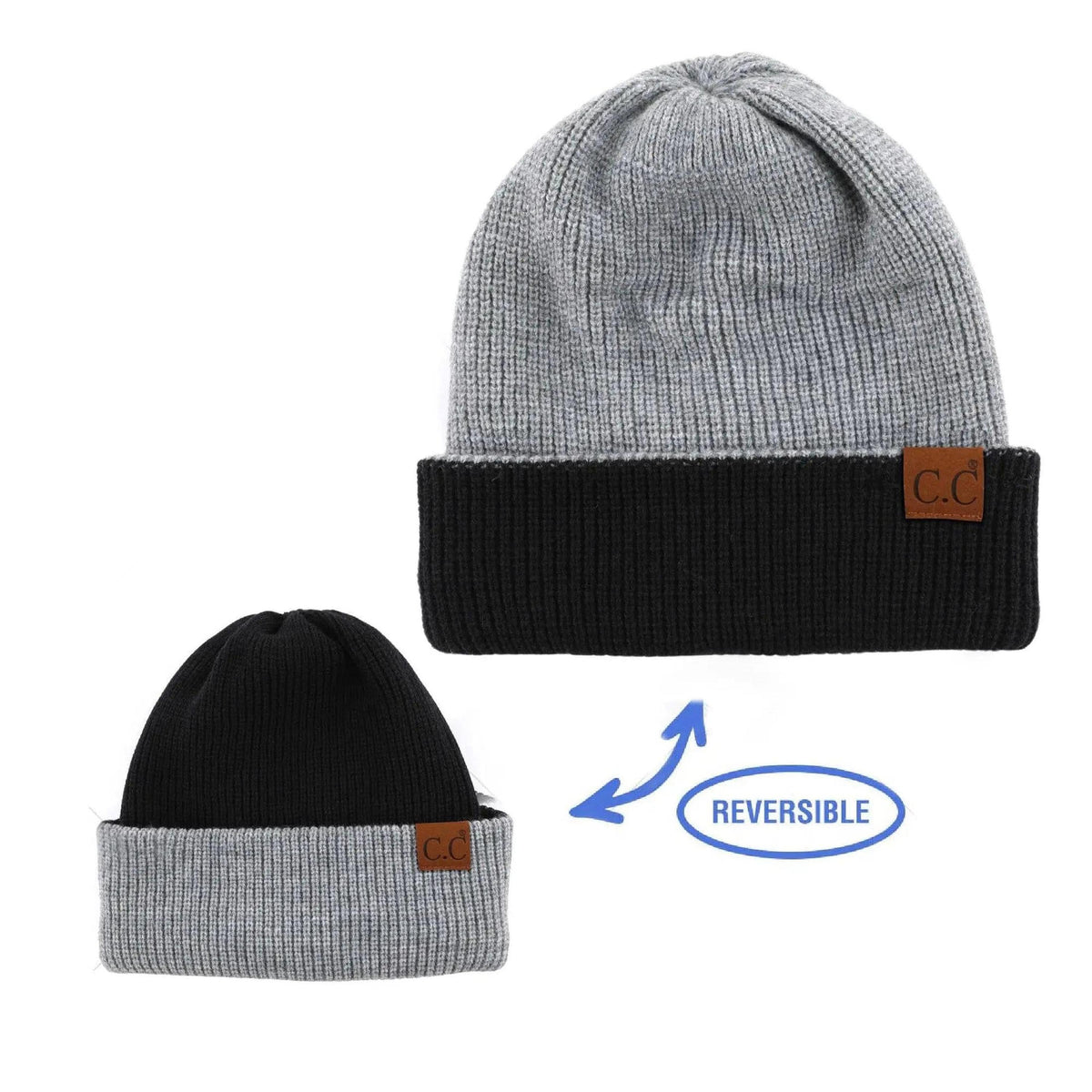 CC Reversible Streetwear Double Layer Beanie - Truly Contagious