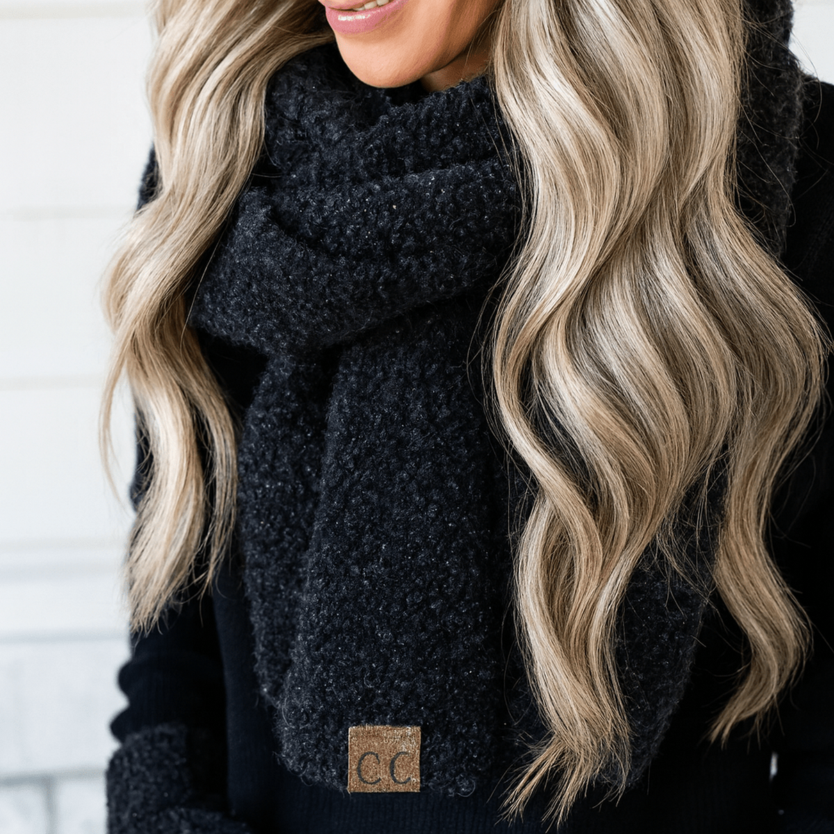 CC Scarf Oh So Soft Boucle - Truly Contagious