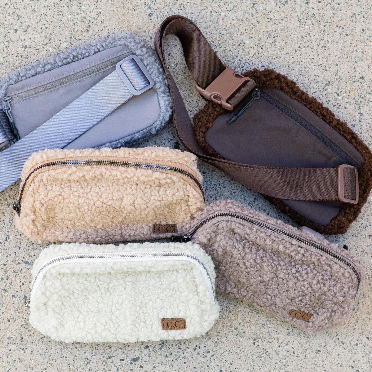CC Sherpa Belt Bag Fanny Pack - Truly Contagious