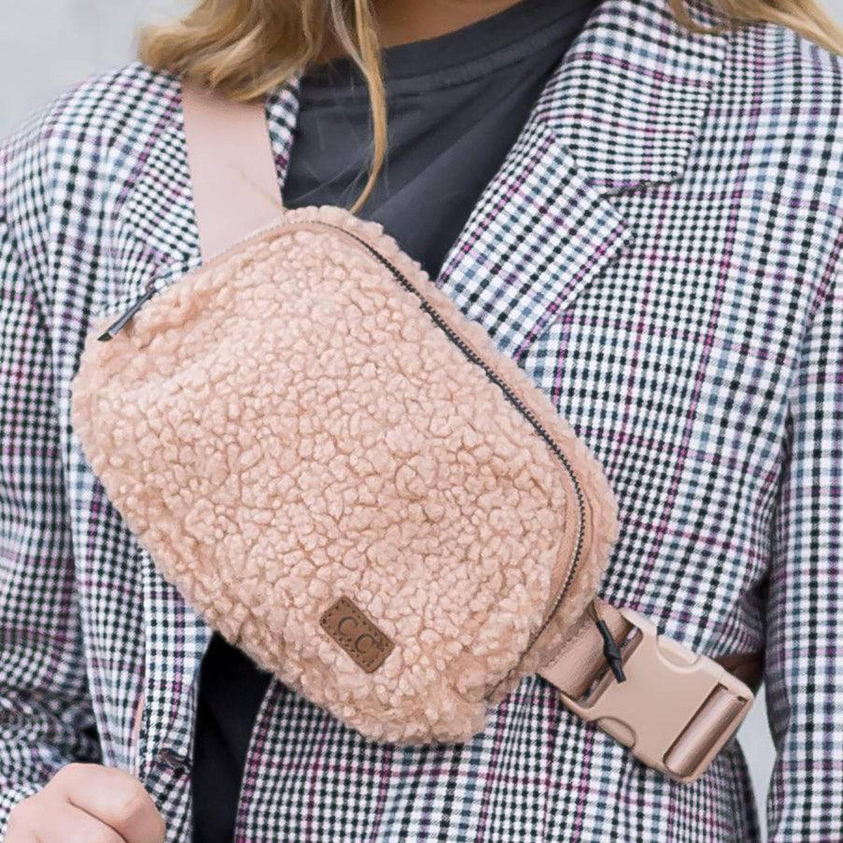 CC Sherpa Belt Bag Fanny Pack - Truly Contagious