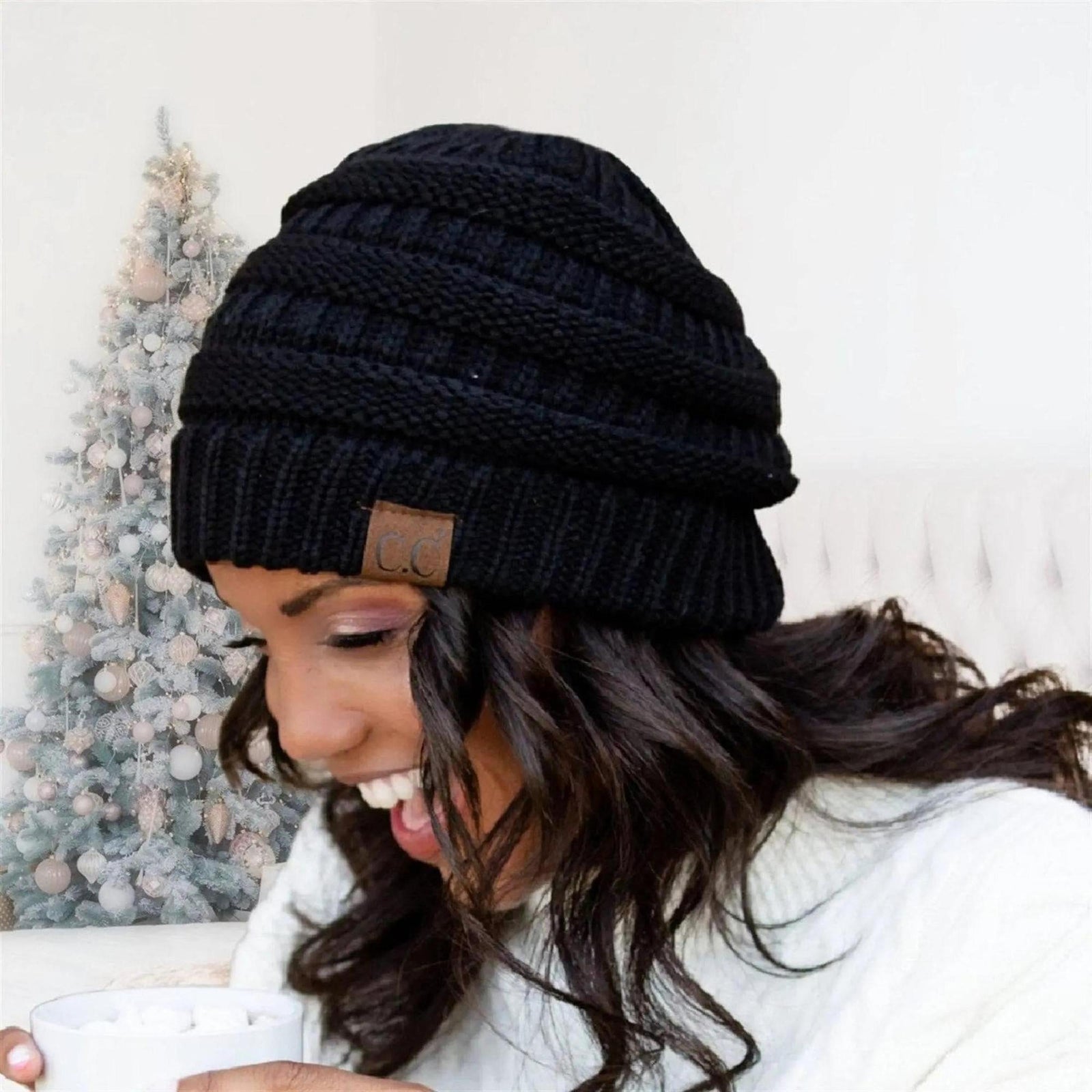 CC Snuggly Soft Yarn Beanie - Truly Contagious