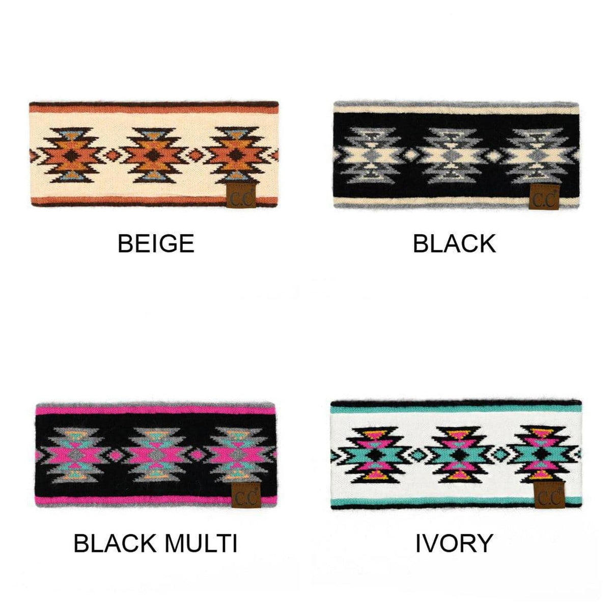 CC South Western Pattern Head Wrap - Truly Contagious