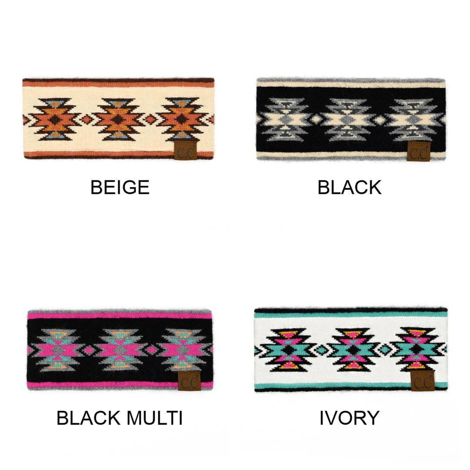 CC South Western Pattern Head Wrap - Truly Contagious