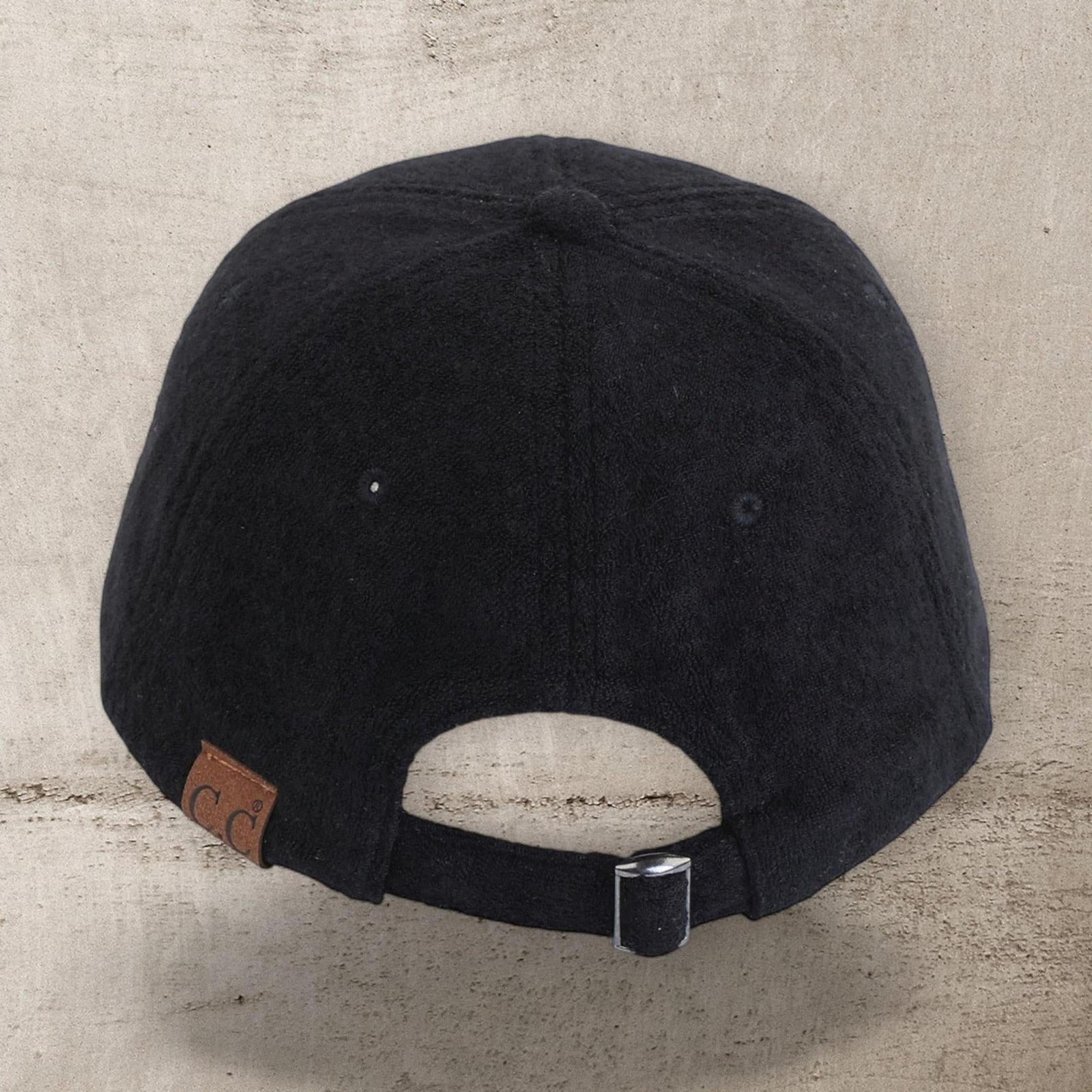 CC Terry Cloth Women Baseball Trucker Cap Low Ponytail Hat - Truly Contagious