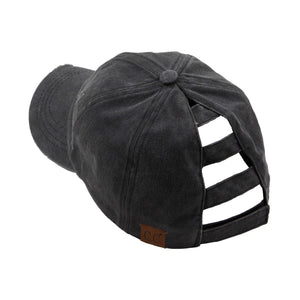 CC Three Level Pony Cap - Truly Contagious