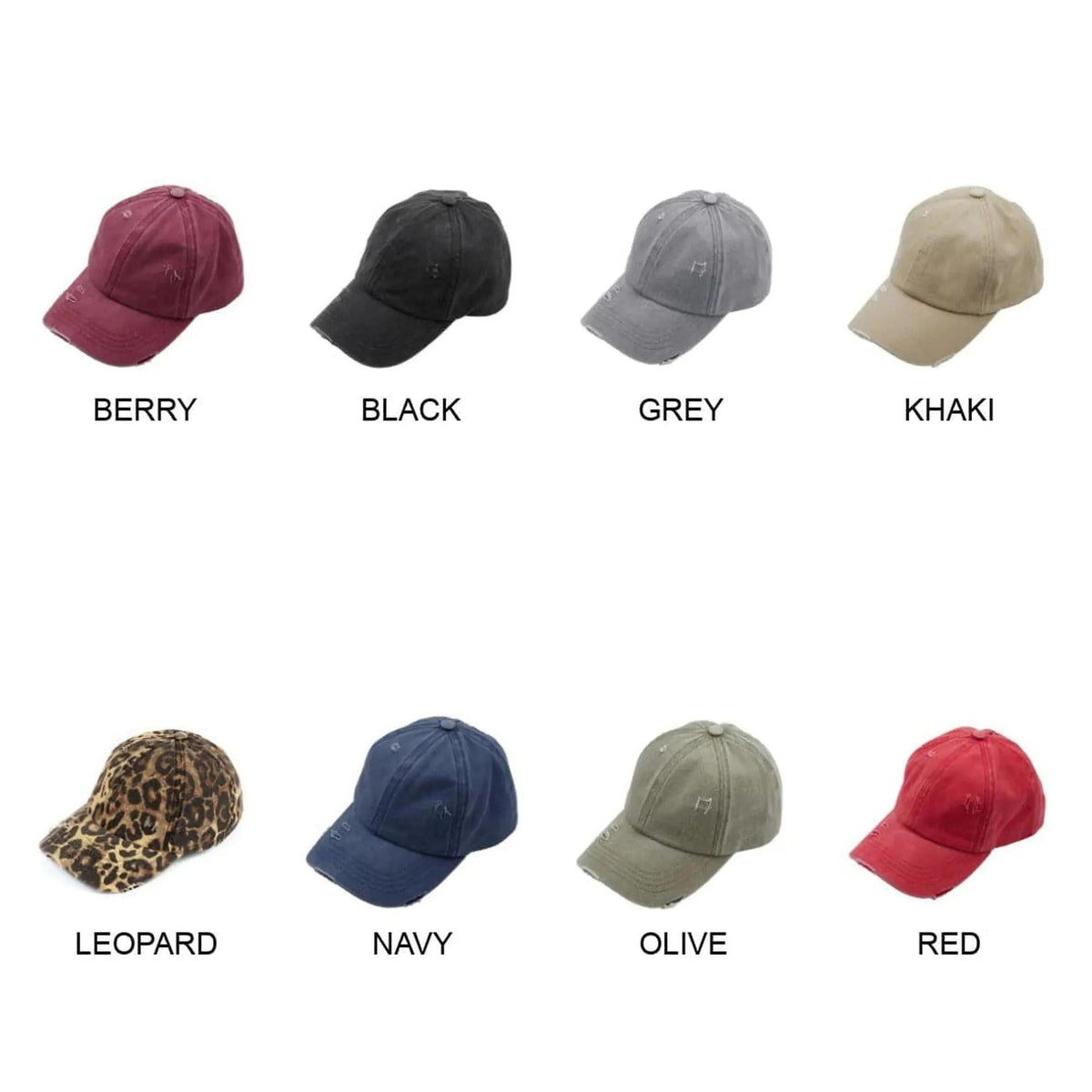 CC Three Level Pony Cap - Truly Contagious