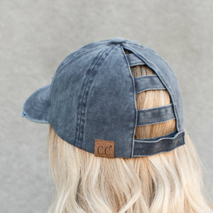 CC Three Level Pony Cap - Truly Contagious