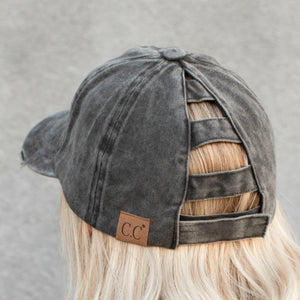 CC Three Level Pony Cap - Truly Contagious