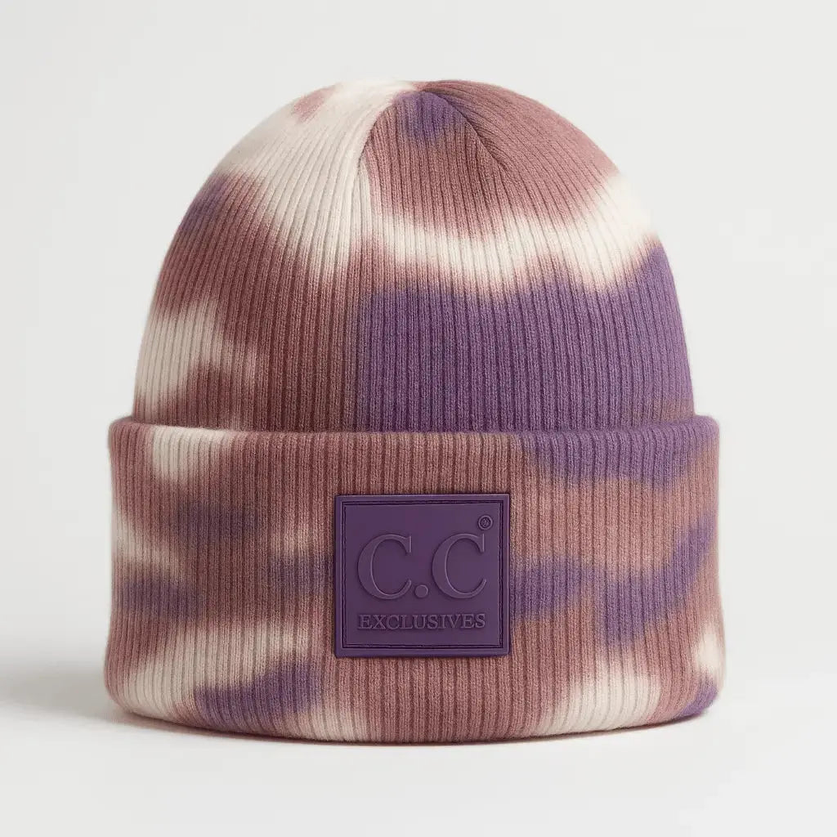 CC Tie Dye Adult Teen Winter Beanies Hats - Truly Contagious