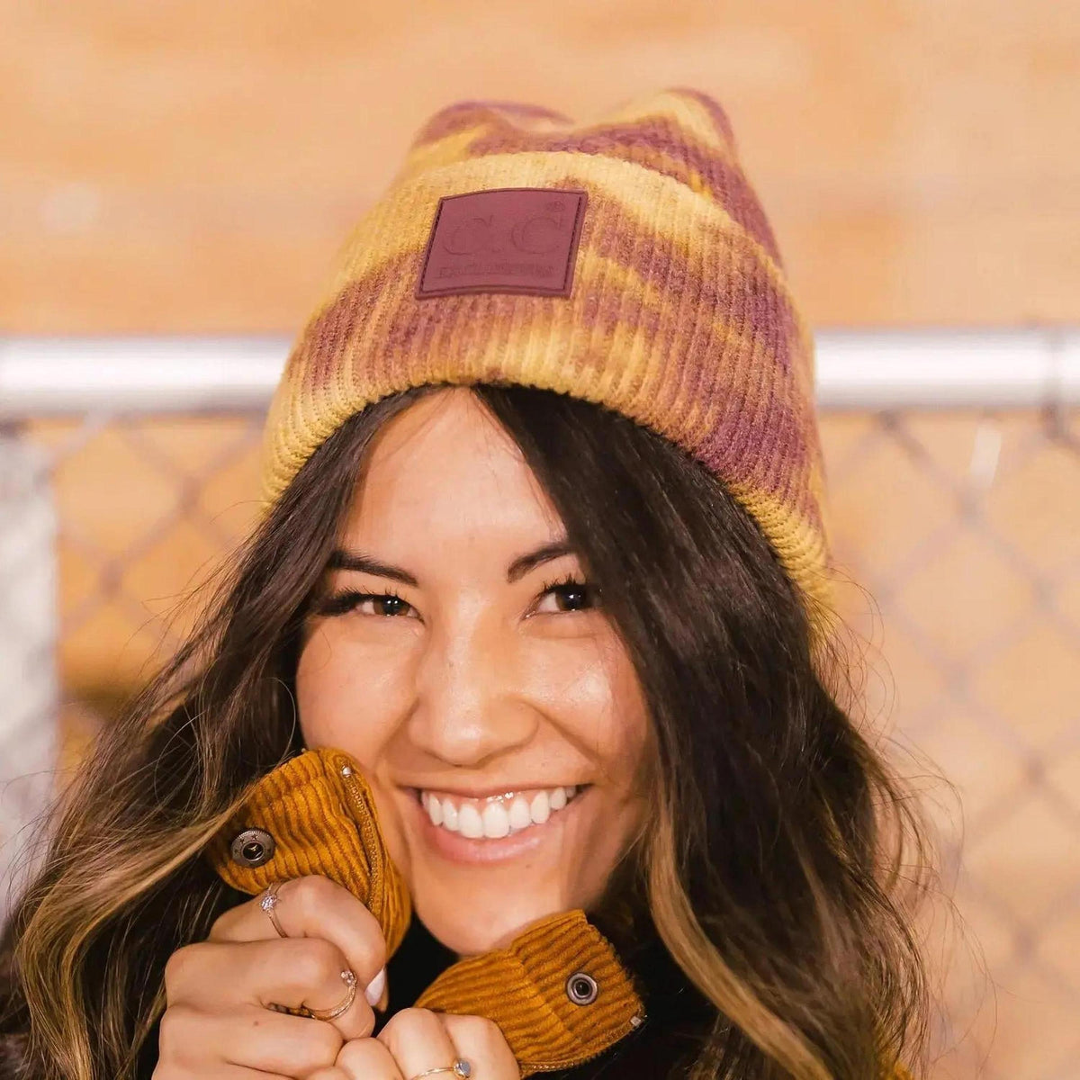 CC Tie Dye Adult Teen Winter Beanies Hats - Truly Contagious