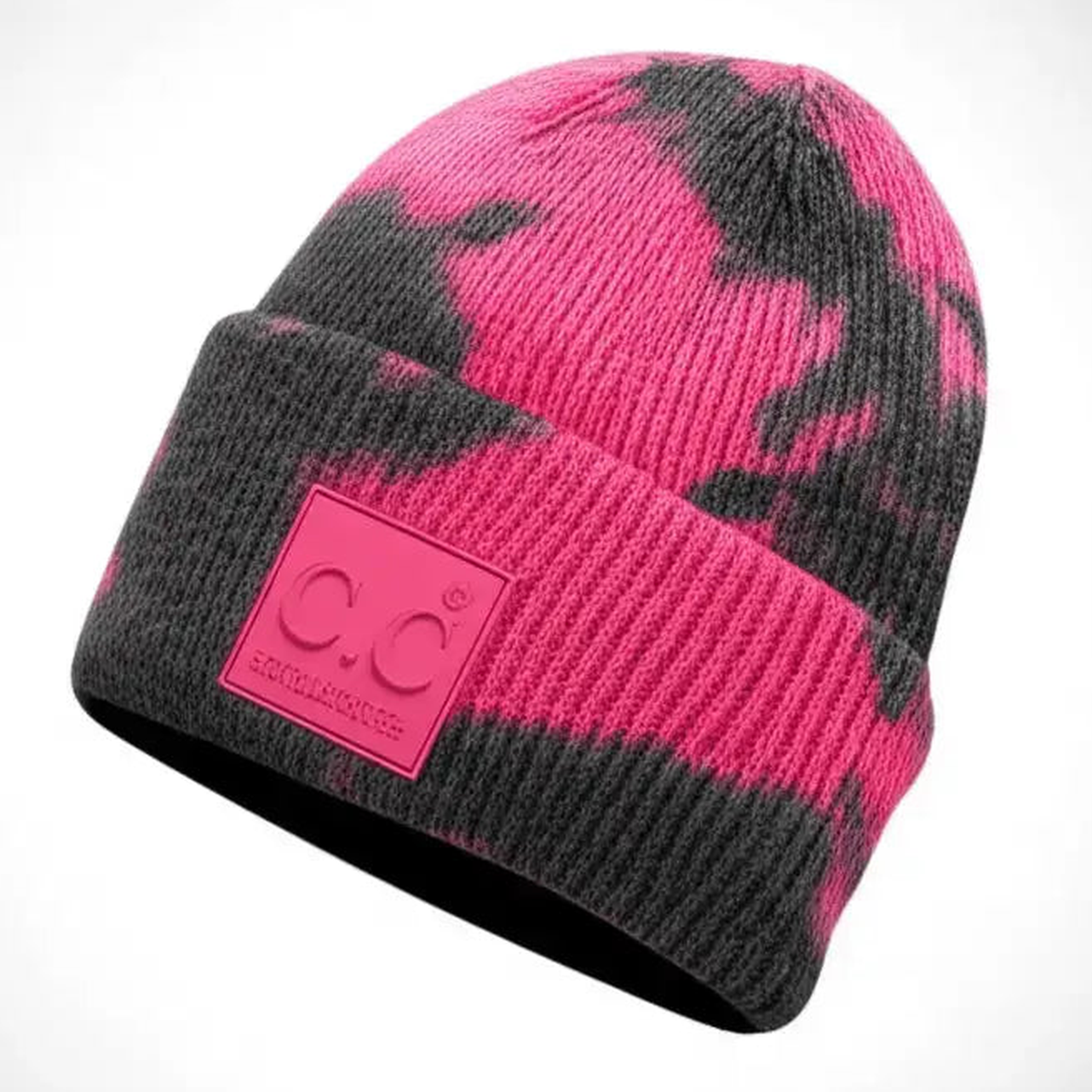 CC Tie Dye Adult Teen Winter Beanies Hats - Truly Contagious