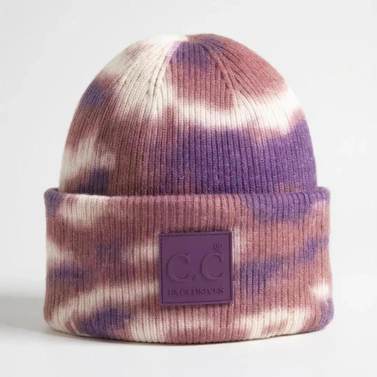 CC Tie Dye Adult Teen Winter Beanies Hats - Truly Contagious