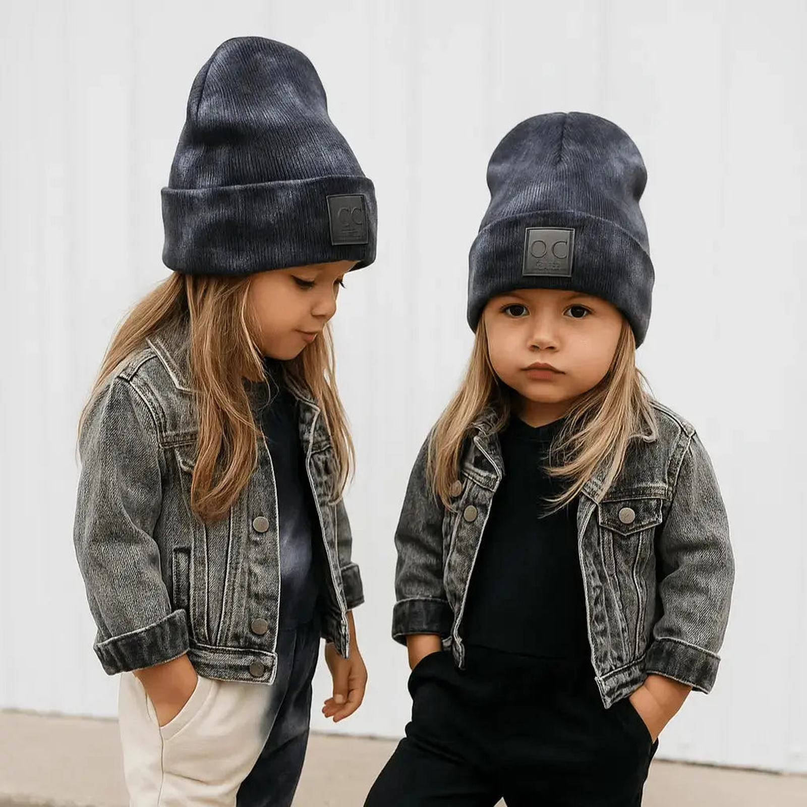 CC Tie Dye Adult Teen Winter Beanies Hats - Truly Contagious