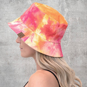 CC Tie - Dye Reversible Bucket Hat | Youth and Adult Sizes - Truly Contagious