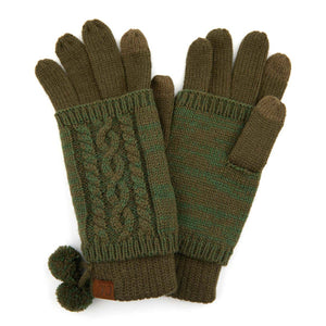 CC Touchscreen Glove w/ Cuff & Tassel - Truly Contagious