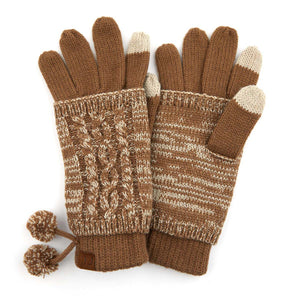 CC Touchscreen Glove w/ Cuff & Tassel - Truly Contagious