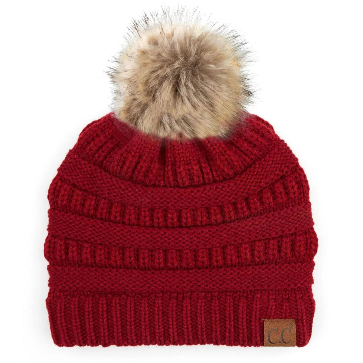 CC Trending Plush Pom Unisex Beanies Hats - Truly Contagious