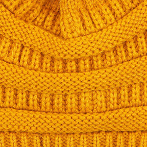 CC Trending Pom School Spirit Colors Beanies Hats - Truly Contagious