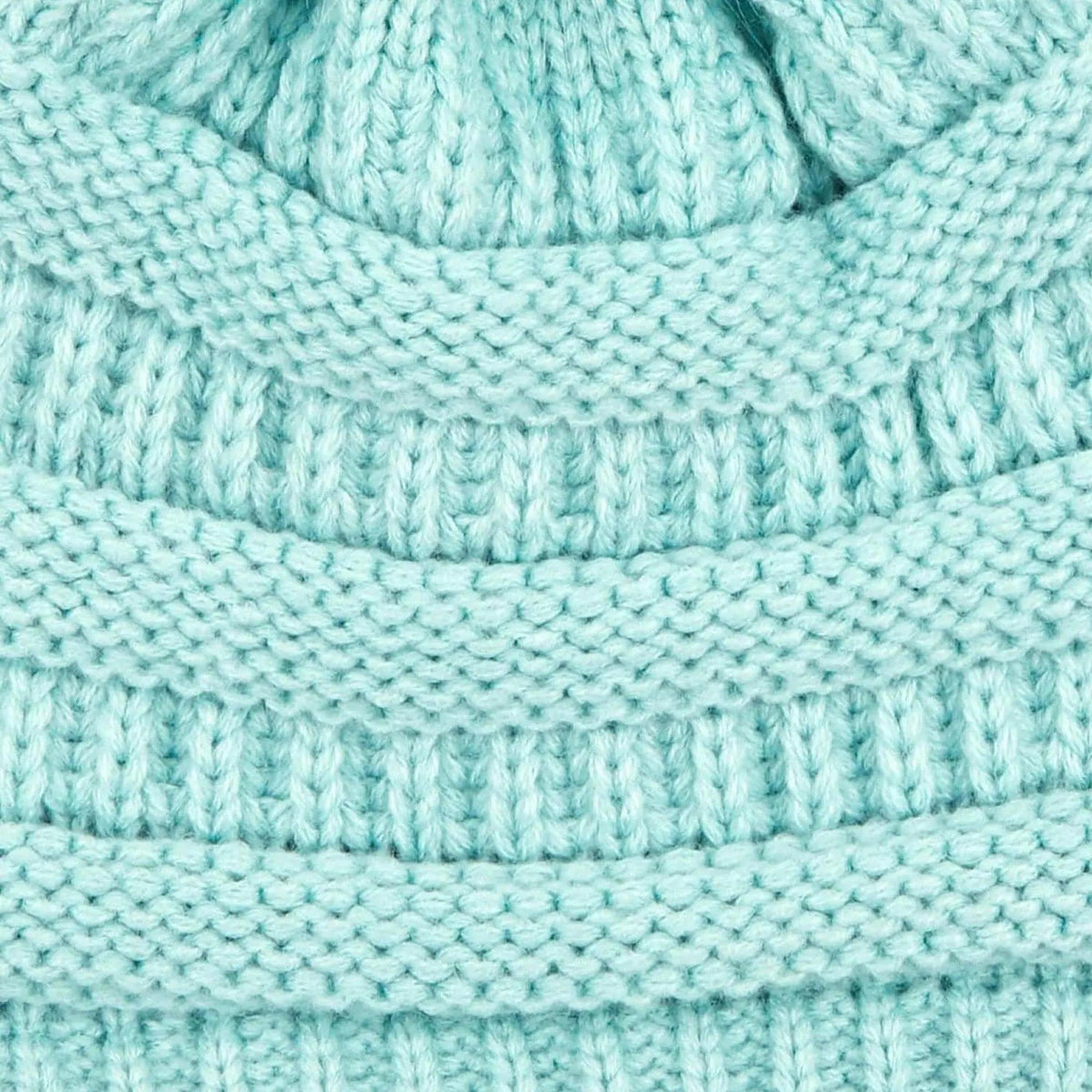 CC Trending Pom School Spirit Colors Beanies Hats - Truly Contagious