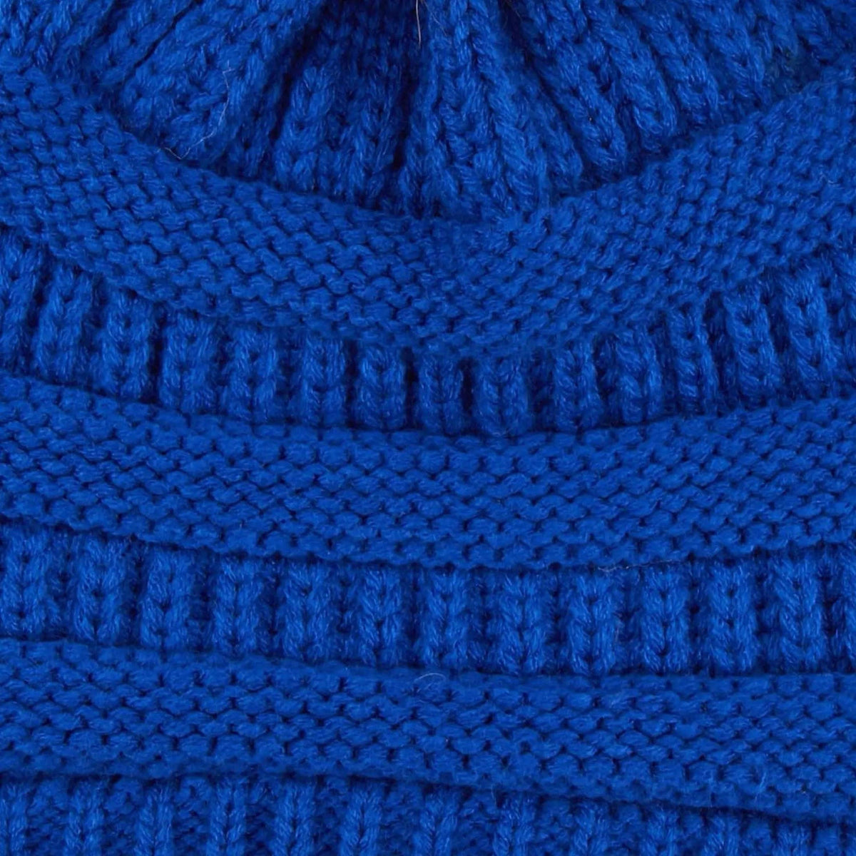 CC Trending Pom School Spirit Colors Beanies Hats - Truly Contagious