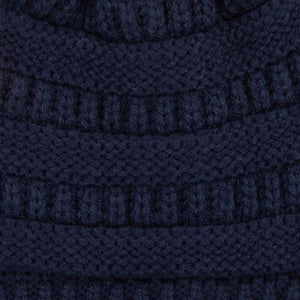 CC Trending Pom School Spirit Colors Beanies Hats - Truly Contagious