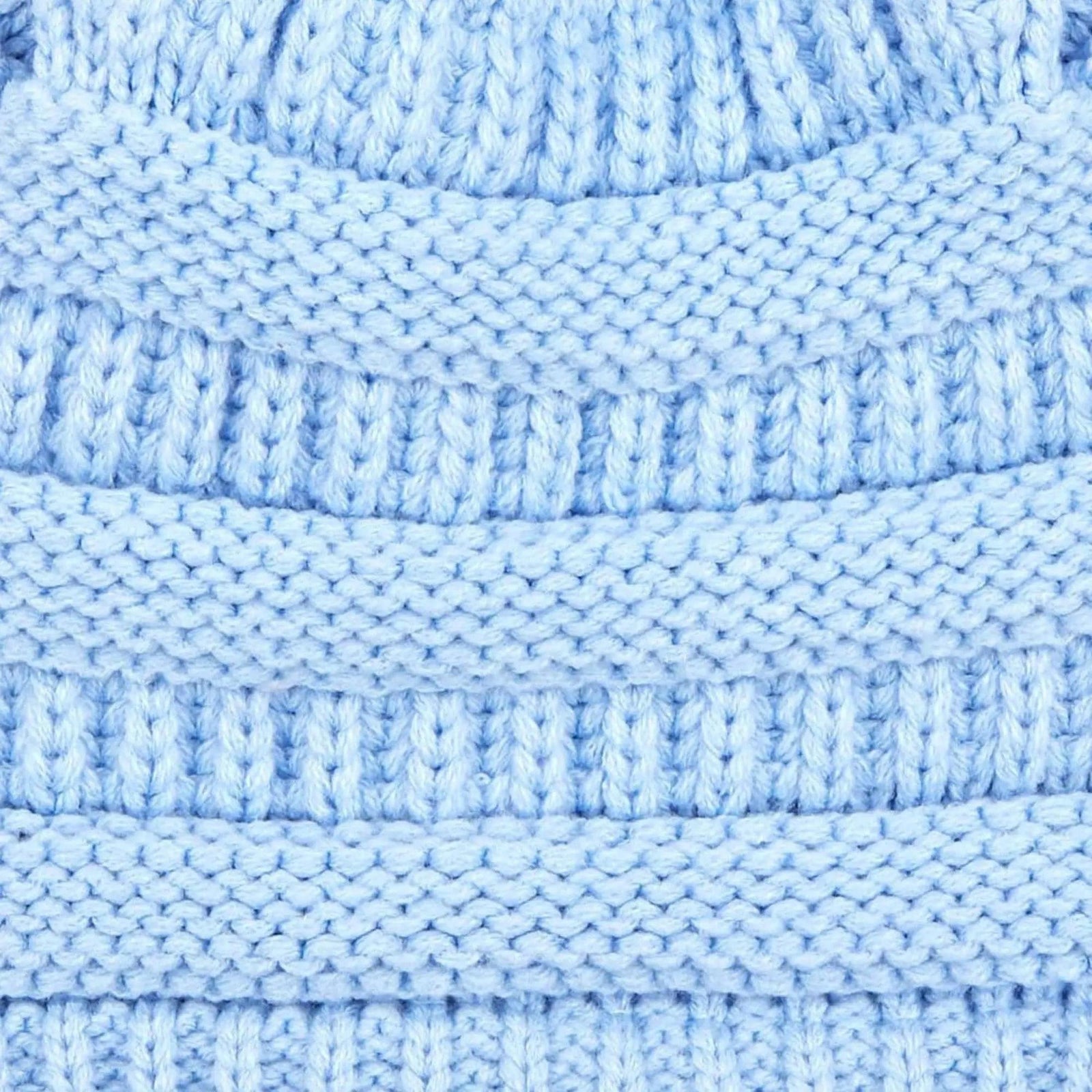 CC Trending Pom School Spirit Colors Beanies Hats - Truly Contagious