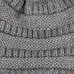 CC Trending Pom School Spirit Colors Beanies Hats - Truly Contagious