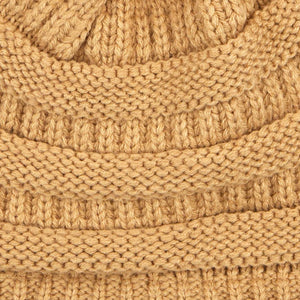 CC Trending Pom School Spirit Colors Beanies Hats - Truly Contagious