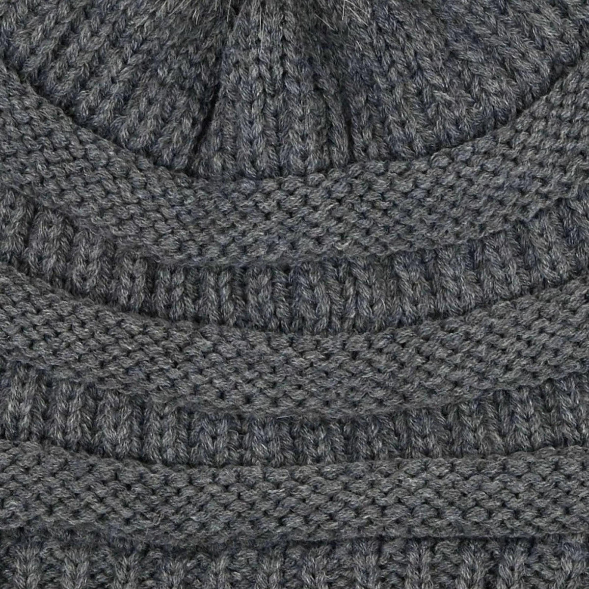 CC Trending Pom School Spirit Colors Beanies Hats - Truly Contagious