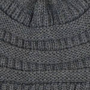CC Trending Pom School Spirit Colors Beanies Hats - Truly Contagious