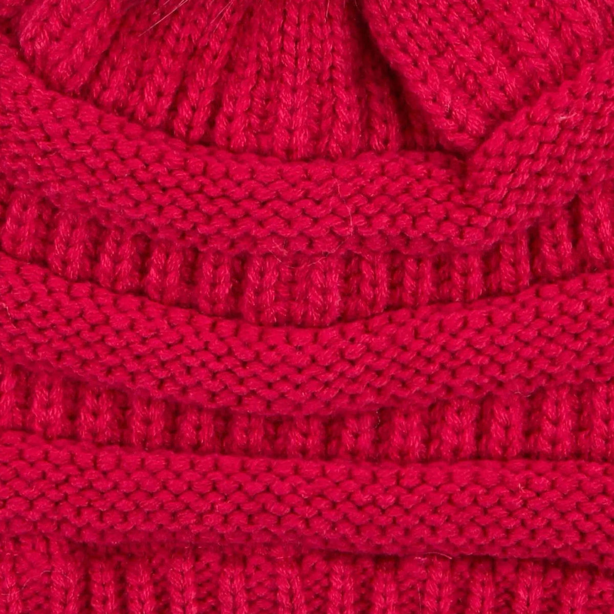 CC Trending Pom School Spirit Colors Beanies Hats - Truly Contagious